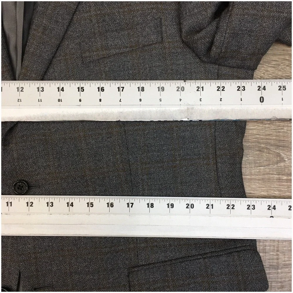 MICHAEL KORS Mens Blazer Sport Coat‎ Casual Jacket Size 44R Gray Wool Suit